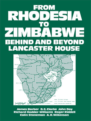 cover image of From Rhodesia to Zimbabwe